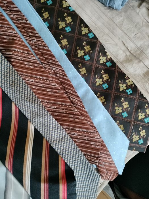 Krawat vintage,starocie,prl