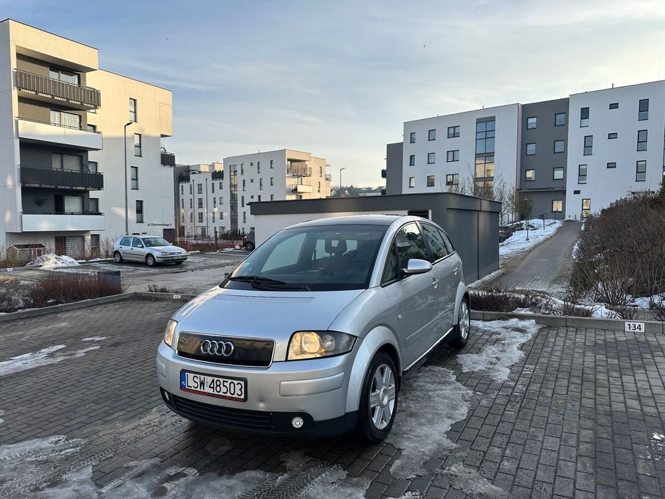 Audi A2 ALU 1.4 TDI Klimatyzacja, ISOFIX, Panorama, El. Szyby, Zadbana!
