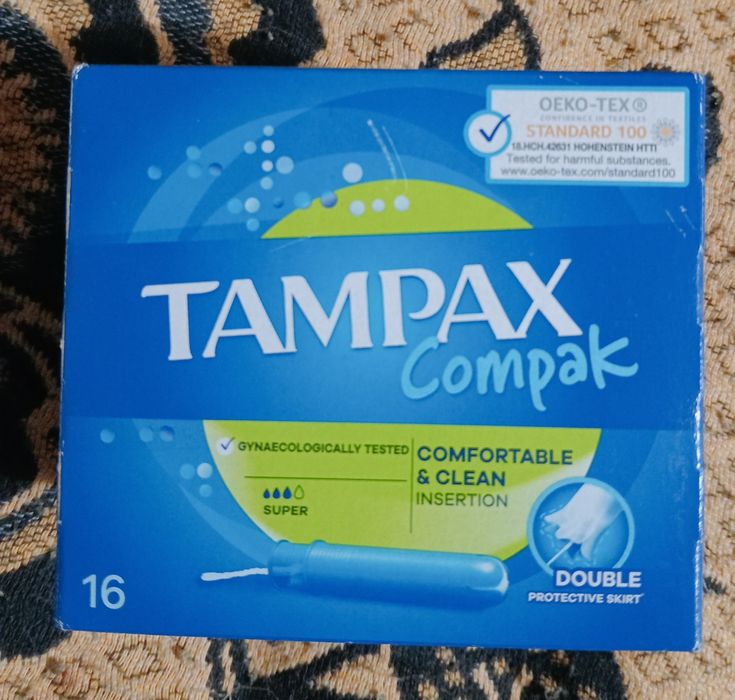 Тампакс tampax compak super