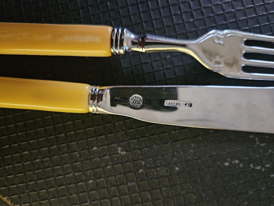 Stary komplet sztućców Anglia