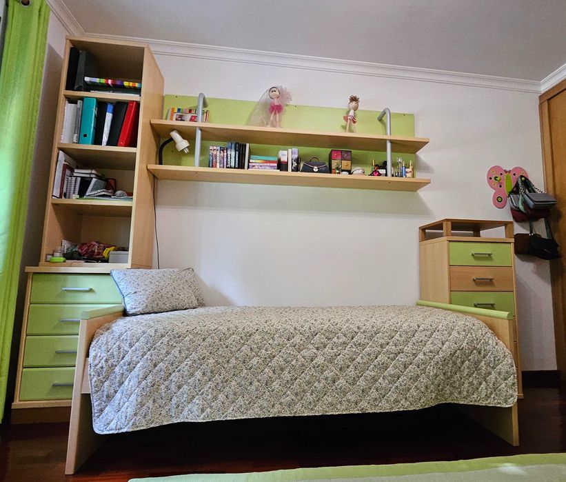 Conjunto Quarto Infantil/Juvenil de 5 Peças