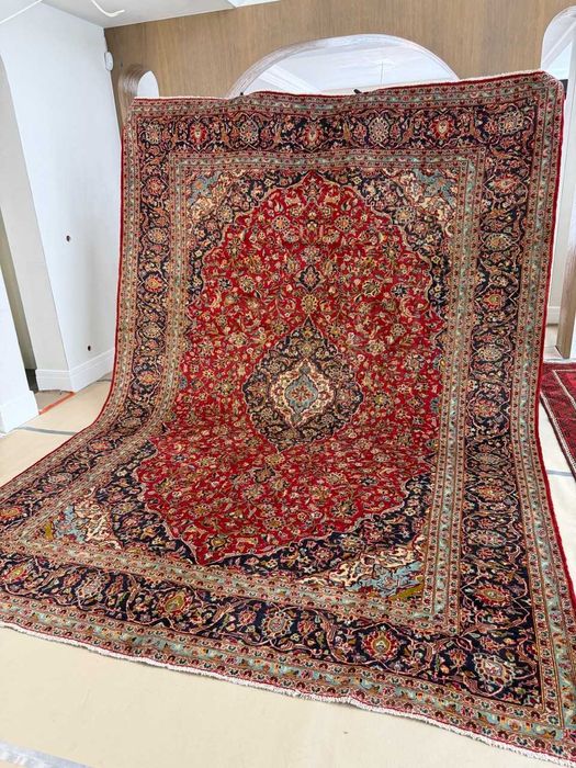 Nowy Dywan Wełniany Kaszmirowy Perski Iran Keshan 410x300 NAJTANIEJ