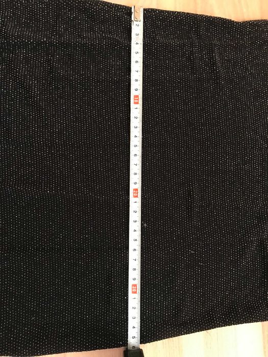 sukienka sylwestrowa elastyczna ze srebrną nitką