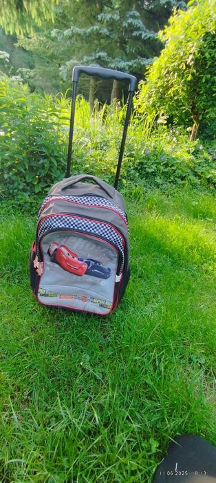 Plecak na kółkach Zygzak McQueen