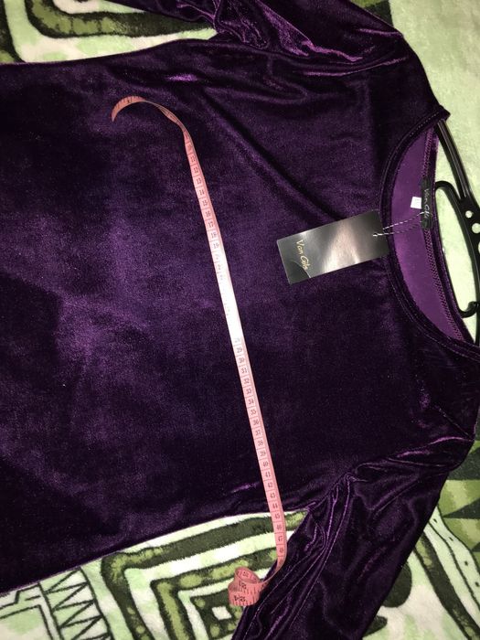 Велюрова сукня с биркой