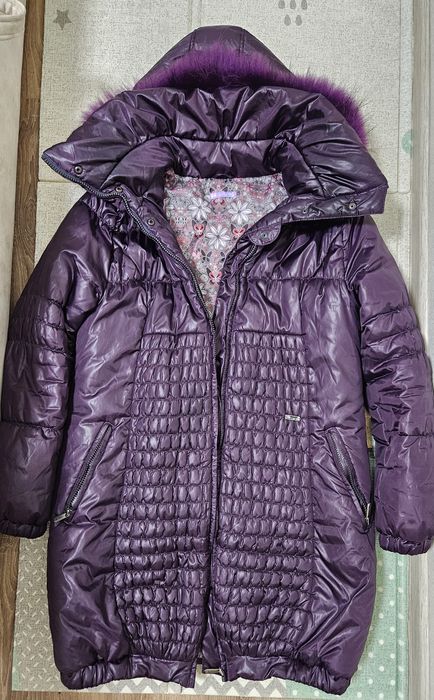 Слінгокуртка Love&carry/Куртка для вагітних зимова, натуральне хутро