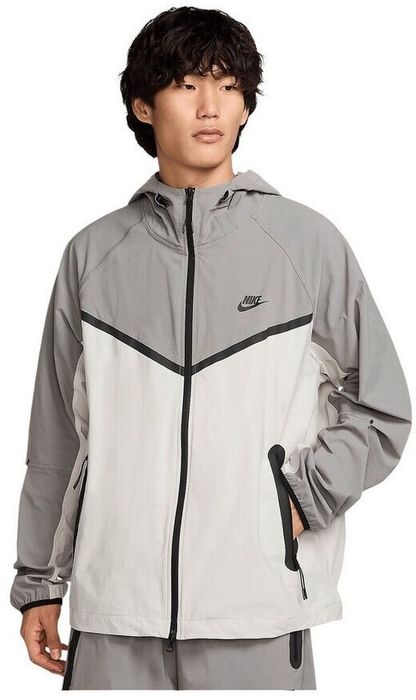Оригінал! Вітровка Nike Tech Wolven (сіра) (M, L) Нова з бірками!