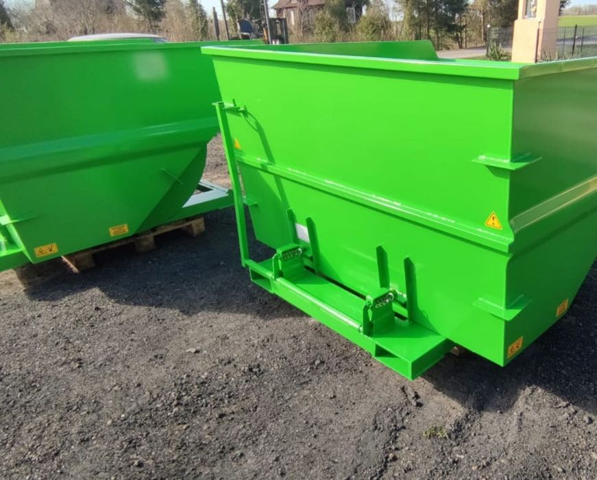Kontener 1.5m3 #4 koleba pojemnik samowyładowczy