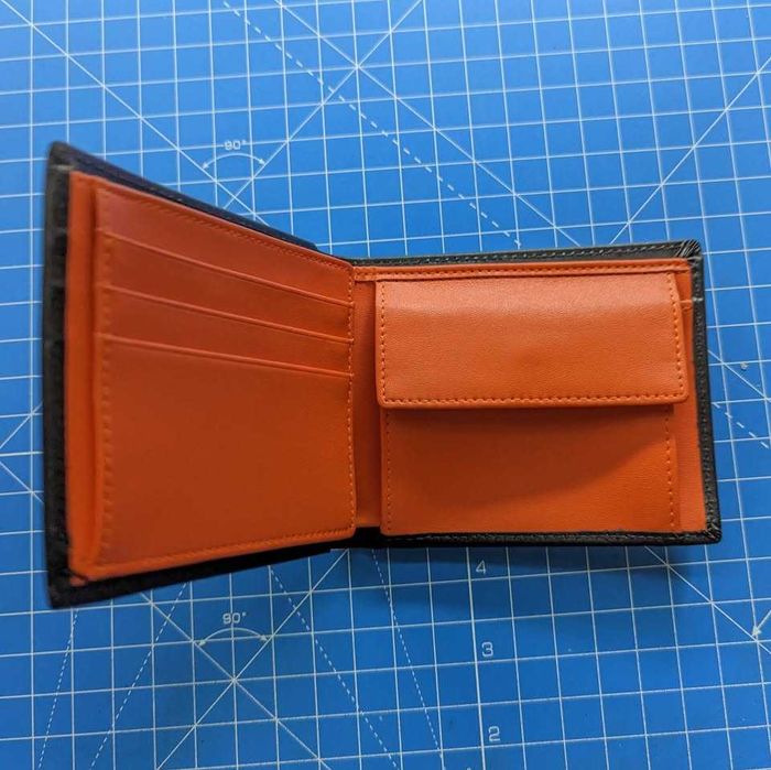 Carteira Teehon com 10 ranhuras, RFID, bolsos para notas e moedas