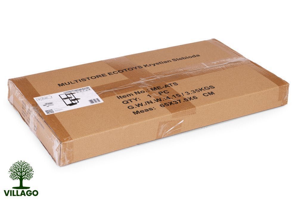 Nowy Kwietnik ścienny Villago® wiszący loft 3 poziomy półka na kwiaty