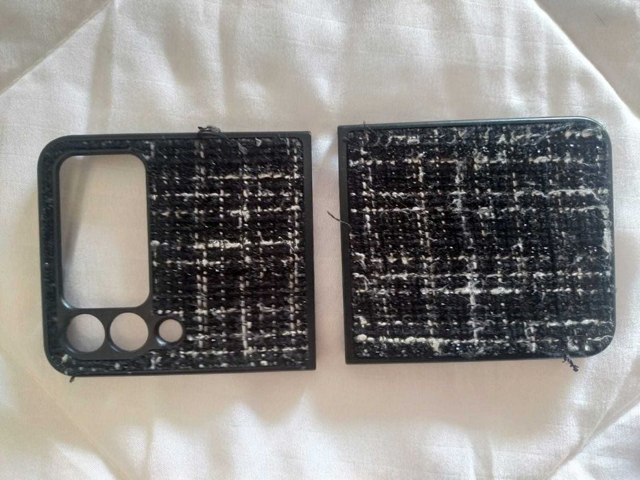 Capa Tecido Tweed Flip 4