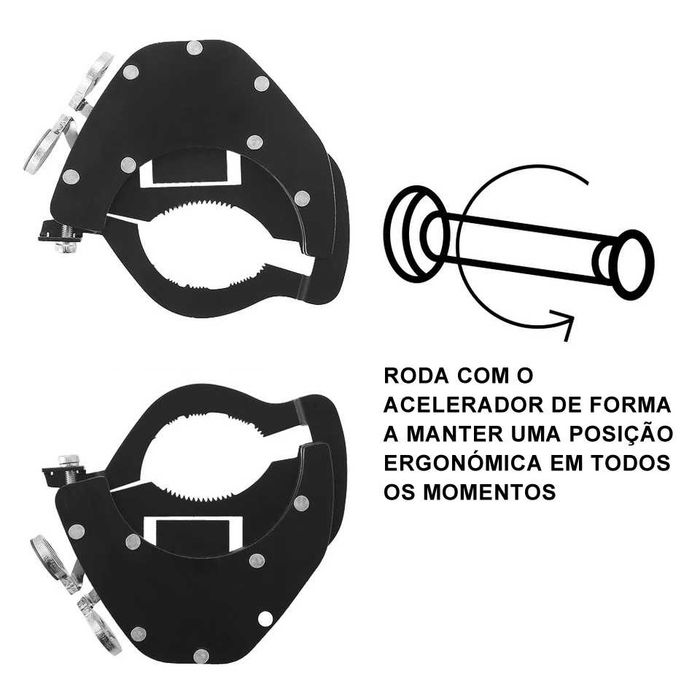 Cruise Control para Moto em Alumínio - Controlo Velocidade Constante