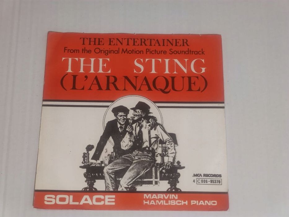 Marvin Hamlisch – The Sting The Entertainer / Solace) Single 7'' VG+