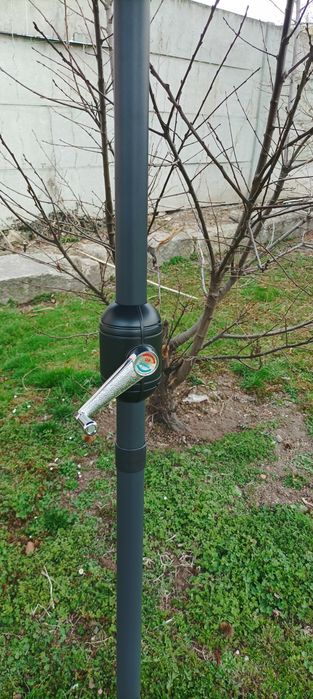 Parasol 3m  granatowy Havana z korbką.