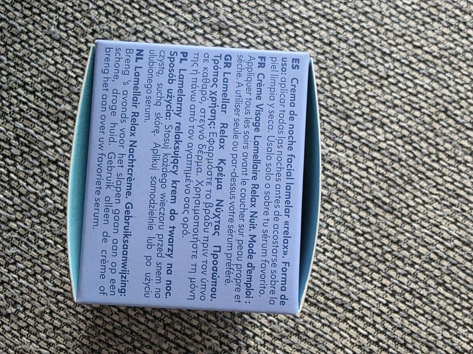 Nowy krem na noc Ecoforia Lamellar Relax Night Face Cream 50 ml