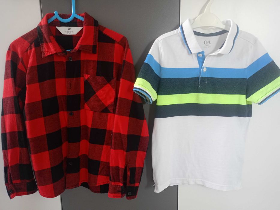 Koszule chłopięce 128