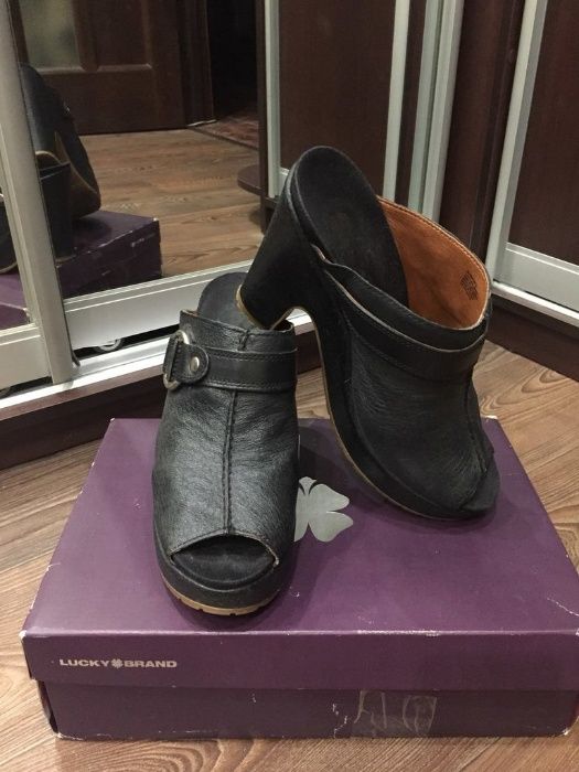 Шикарные сабо кожа FENDI Brand USA оригинал