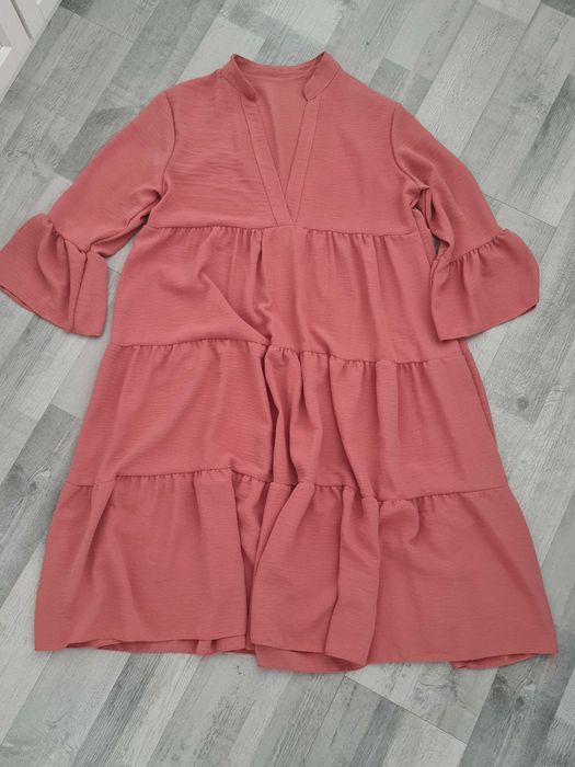 Oversized Old Rose Dress