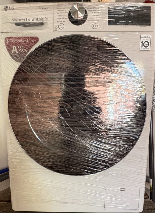 Máquina lavar roupa 9KG  LG turbowash 360•