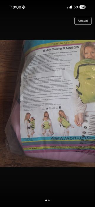 Niosdelko dla dziecka