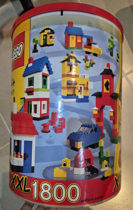 Balde de cartão da Lego para 4+