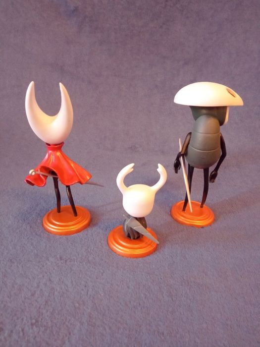 Набір фігурок 3 персонажі Hollow Knight Silksong Hornet