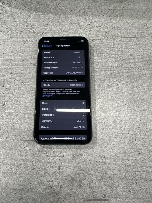 Iphone xs 256 Black
