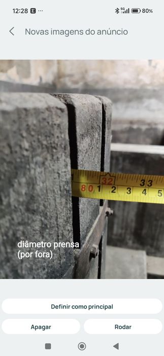 Prensa de Vinho Tradicional (Aduelas e Acessórios)
