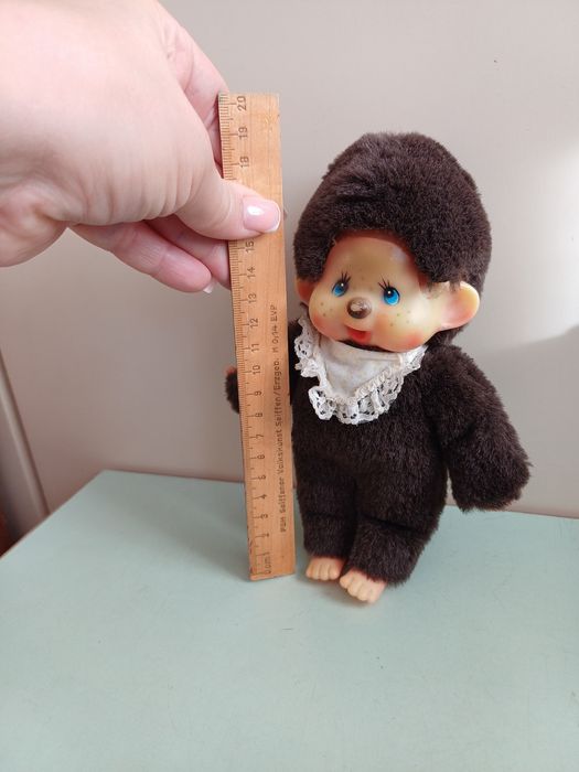 Małpka Monchhichi moncziczi vintage stare zabawki lata 90
