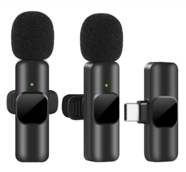 Бездротовий петличний мікрофон Basix 2.4G 1-2 шт ( петличка )