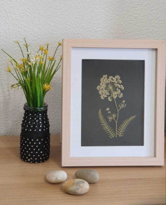 Pressed Flower Frame – Unique Piece