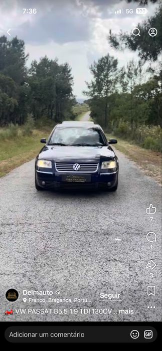 Vw pasat 1.9TDI, 130cv caiixa automatica com 259km