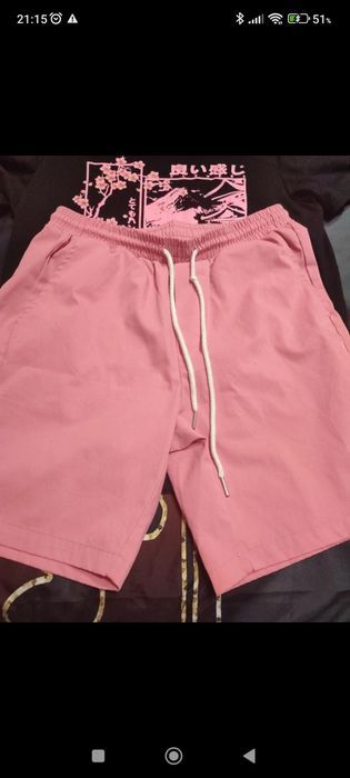 Conjunto rosa de homem