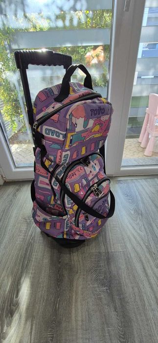 Mochila Trolley Totto + Lancheira