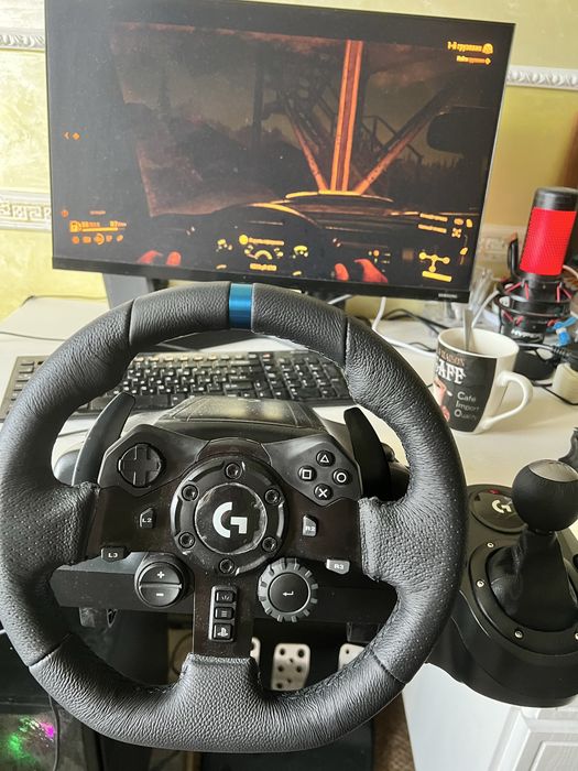 Logitech g923 SE ИГРОВОЙ РУЛЬ
