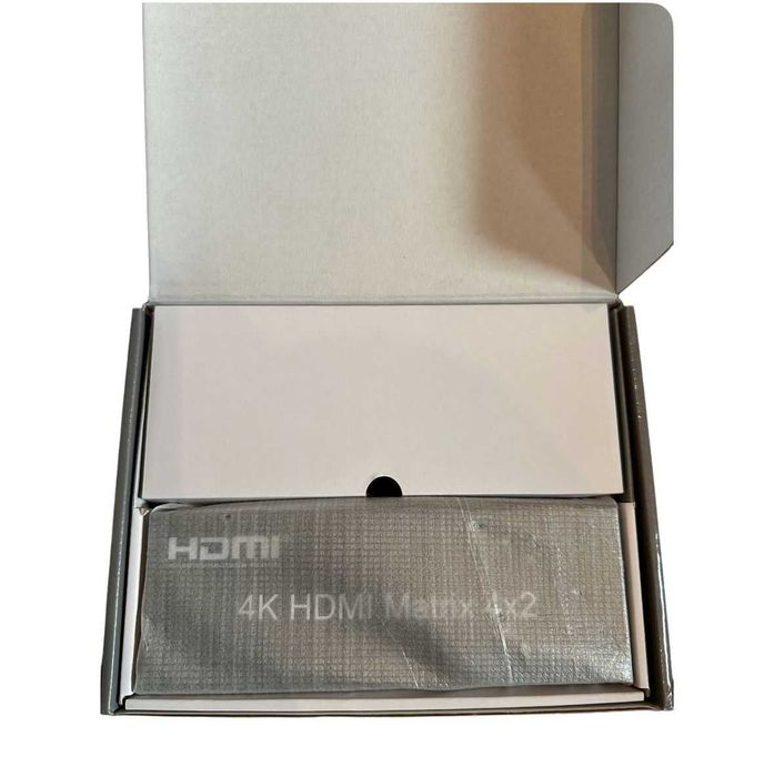Przełącznik matrycowy HDMI Matrix Switch Splitter 4x2 1.4b Pilot k1025