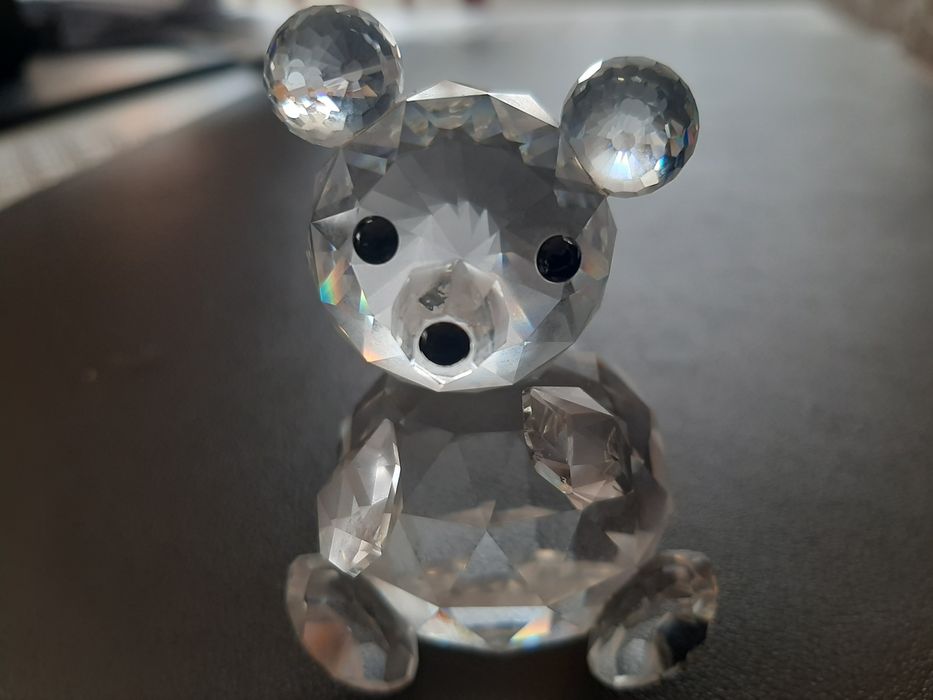 Swarovski, urso em cristal, artigo novo, altura 6cm
