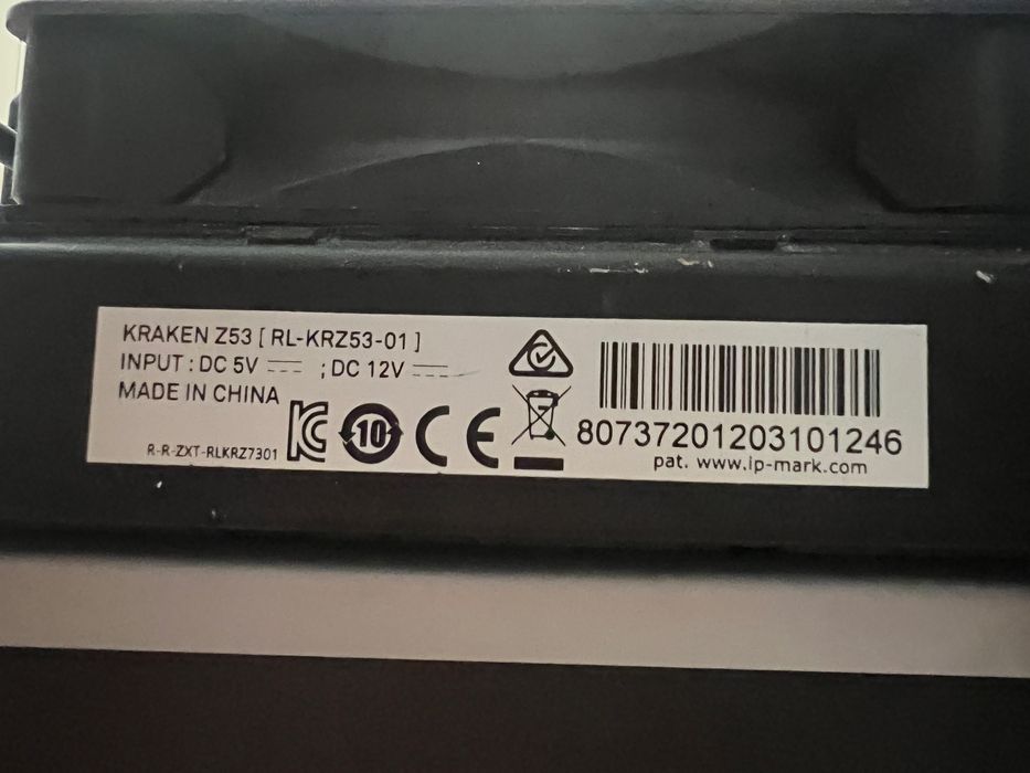 Kraken Z53 chłodzenie wodne CPU