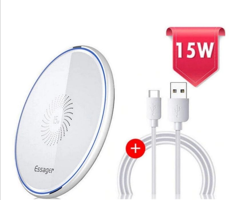 Бездротовий зарядний пристрій Essager Desktop Qi Magnetic Wireless Ph