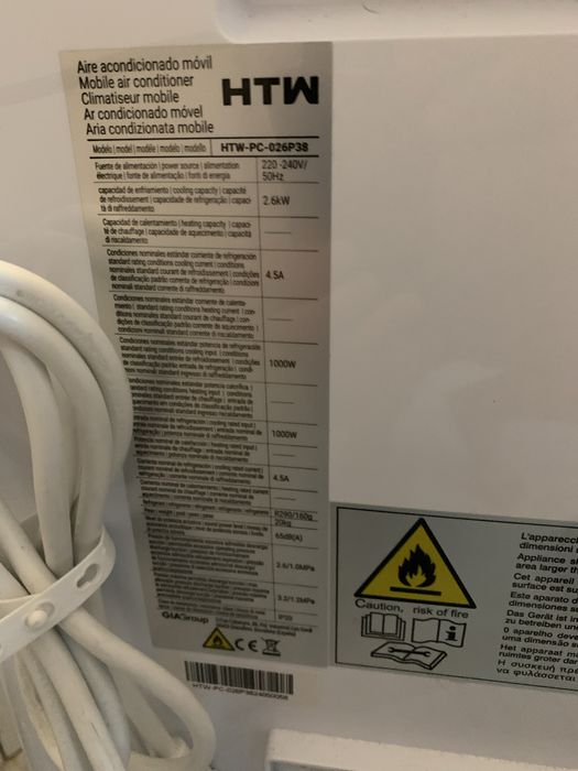 Vendo ar condicionado pouco usado na garantia