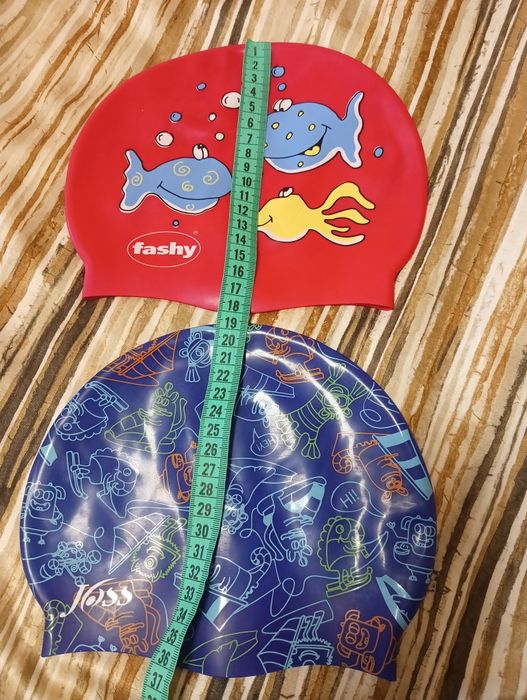 Дитячі шапочки для плавання + окуляри в подарунок.