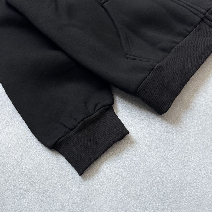 Зип худи Carhartt WIP Zip Hooded Black Кофта Кархарт Оверсайз