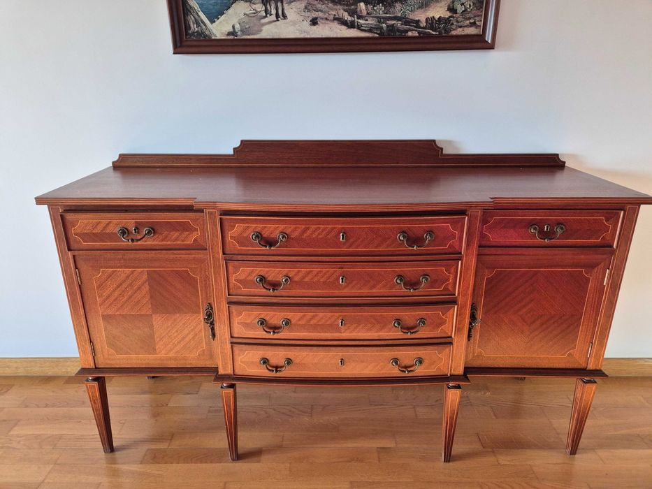 Conjunto Móveis de Sala de Jantar Estilo D. Maria - Muito Bom Estado