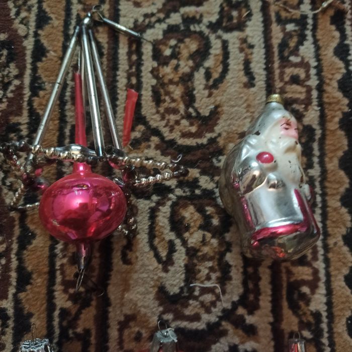 Ёлочные игрушки для ёлки стекло