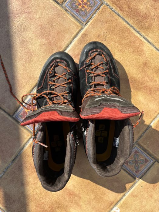 Buty trekkingowe męskie Salewa MTN Trainer Mid GTX, black Indio, 47