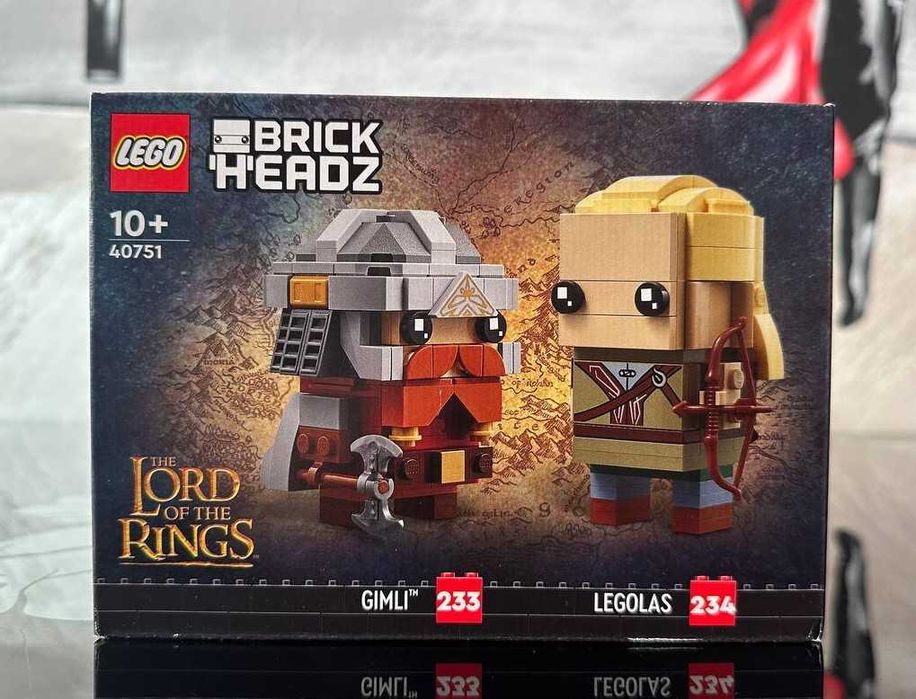 Конструктор LEGO Brick Headz The Lord of the Rings 40630/40631/40632/40751