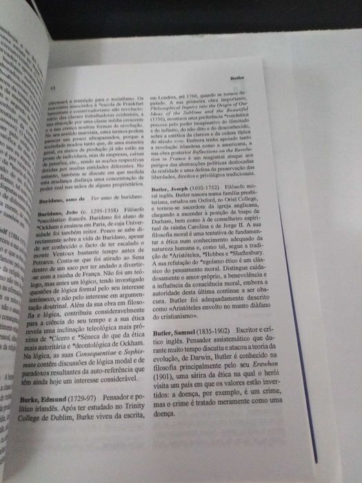 Dicionário de Filosofia de Simon Blackburn