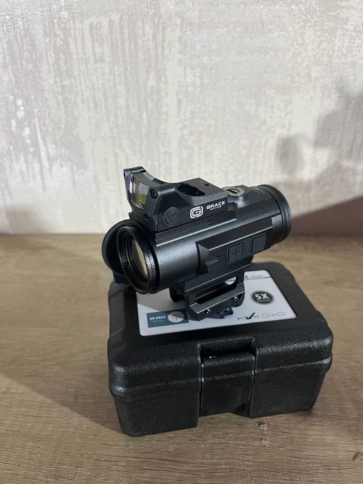 Комплект Vortex Spitfire 5x Prism II + Dawn Force M1 Reflex Red