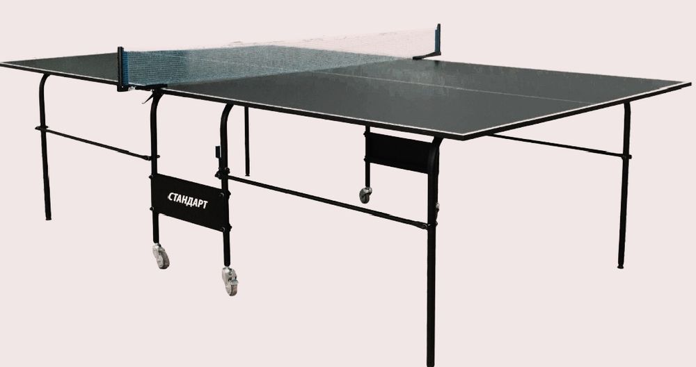 Тенісний стіл, теннисный стол черный, стол для тенниса доставка