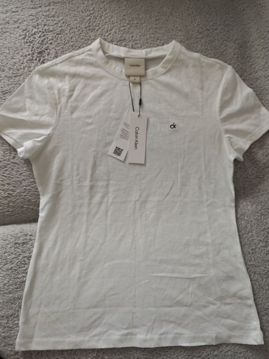 T-shirt damski koszulka XS Calvin Klein